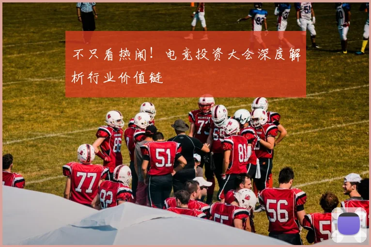 不只看热闹！电竞投资大会深度解析行业价值链