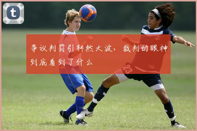 争议判罚引轩然大波，裁判的眼神到底看到了什么